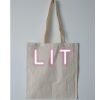 Budget Calico Tote Bag Thumbnail