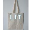 Budget Calico Tote Bag Thumbnail